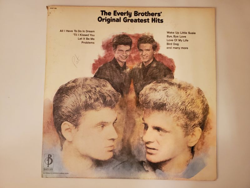 The Everly Brothers Original Greatest Hits vinyl record
